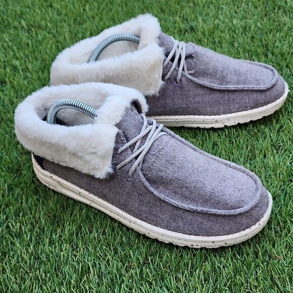 HEY DUDE BRITT - Womens Slip On - SIZE 9 - Picture 3 of 9